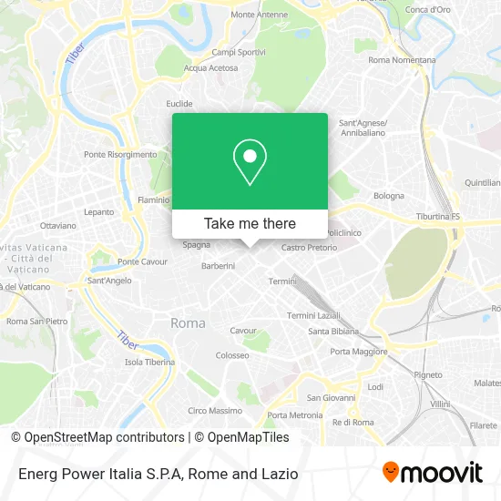 Energ Power Italia S.P.A map