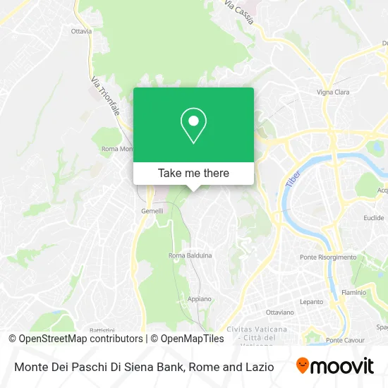 Monte Dei Paschi Di Siena Bank map