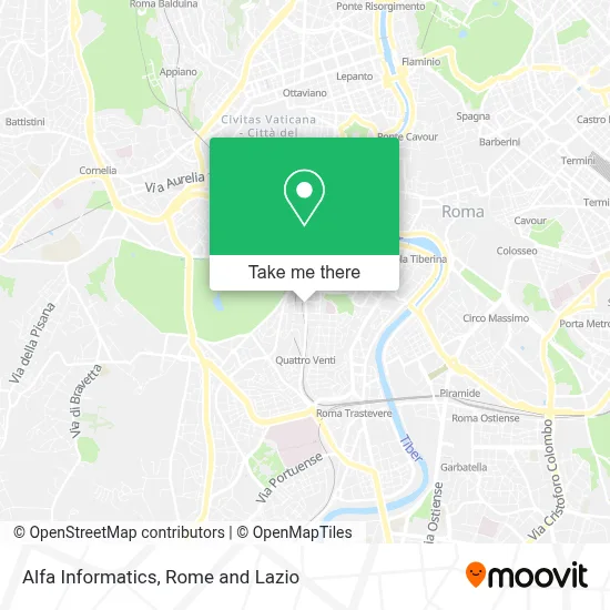Alfa Informatics map
