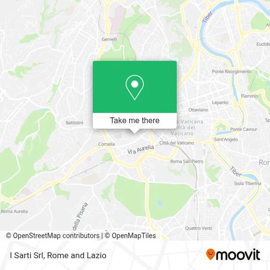 I Sarti Srl map