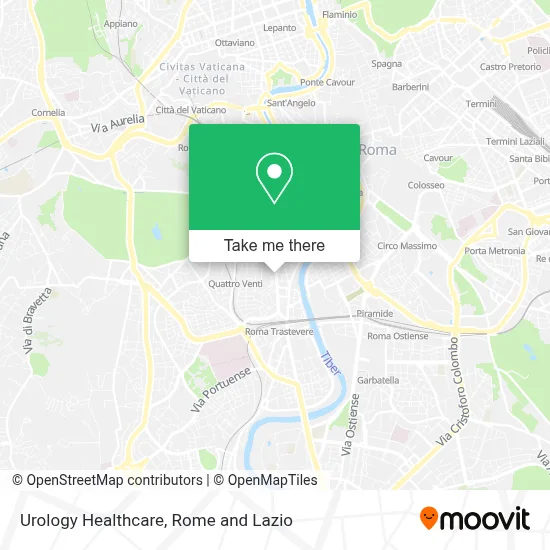 Urology Healthcare map