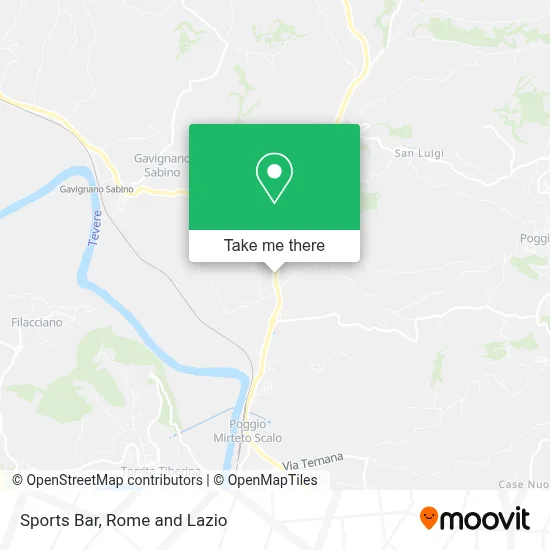 Sports Bar map