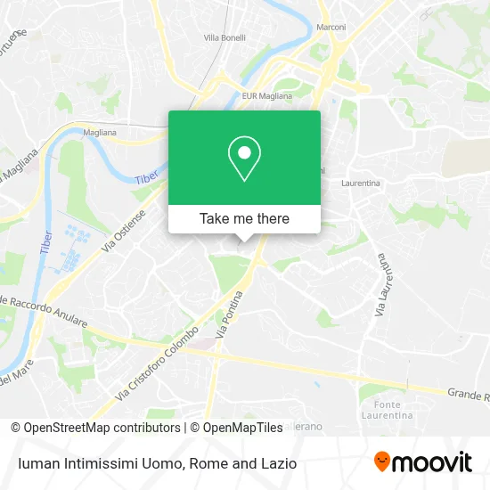 Iuman Intimissimi Uomo map