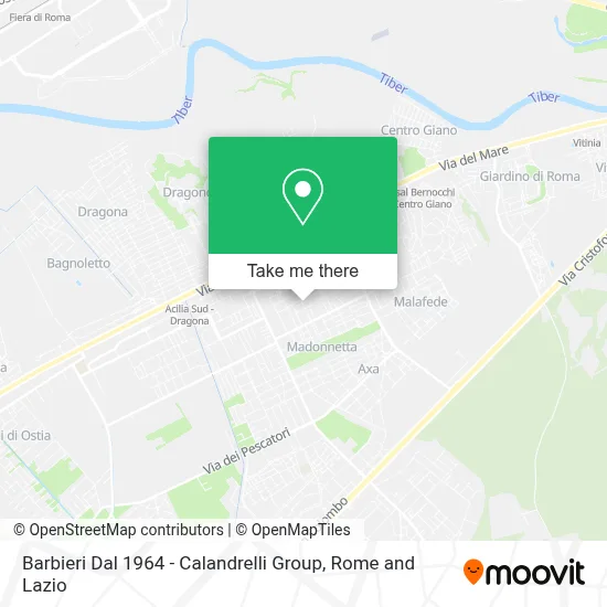 Barbieri Dal 1964 - Calandrelli Group map