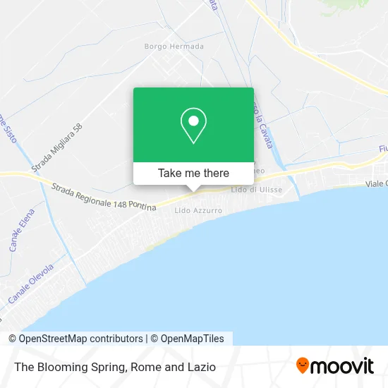 The Blooming Spring map
