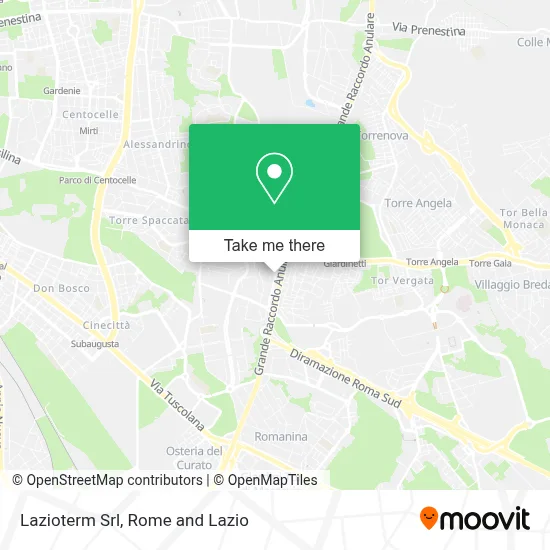 Lazioterm Srl map