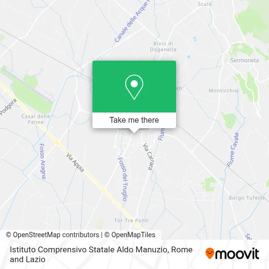 Istituto Comprensivo Statale Aldo Manuzio map