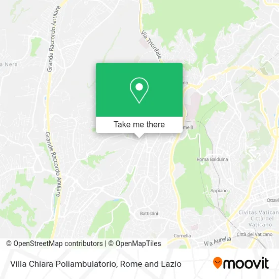 Villa Chiara Poliambulatorio map