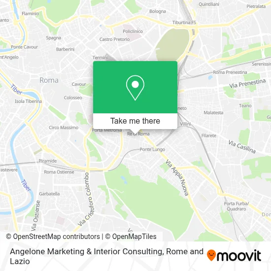 Angelone  Marketing & Interior Consulting map