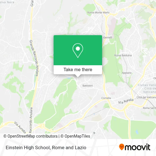 Einstein High School map