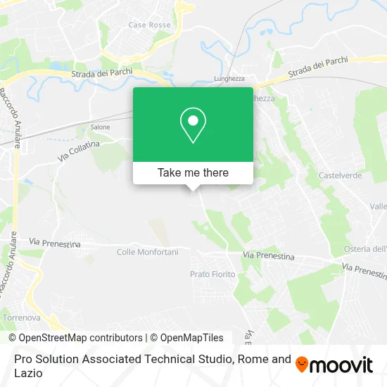 Pro Solution Associated Technical Studio map