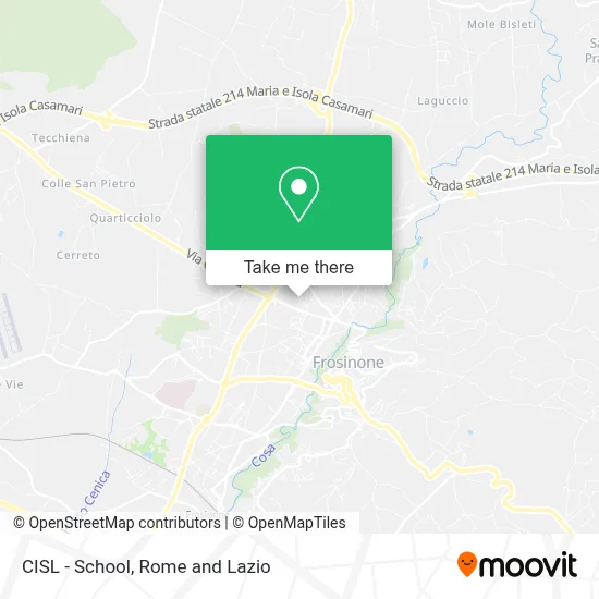 CISL - School map