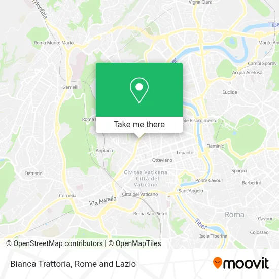 Bianca Trattoria map