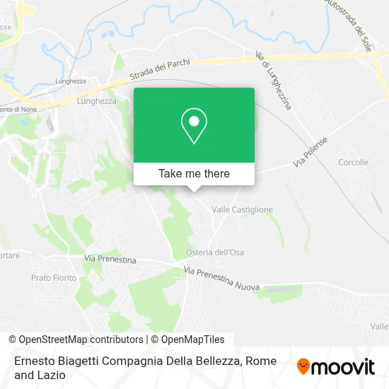 Ernesto Biagetti Compagnia Della Bellezza map