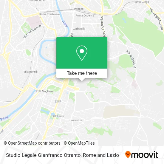 Studio Legale Gianfranco Otranto map