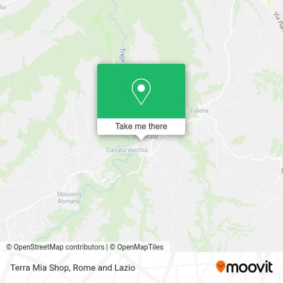 Terra Mia Shop map