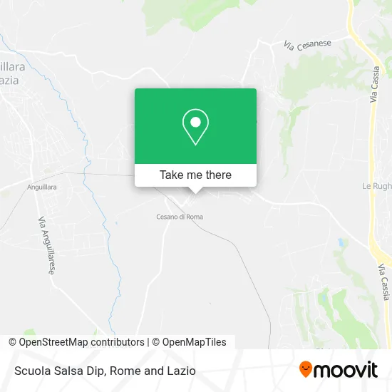Scuola Salsa Dip map