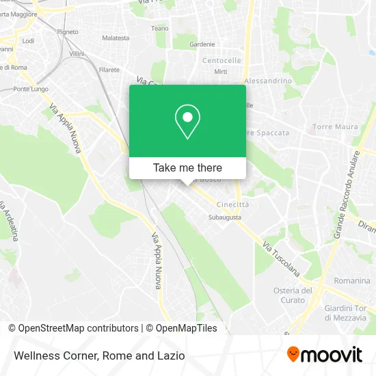 Wellness Corner map