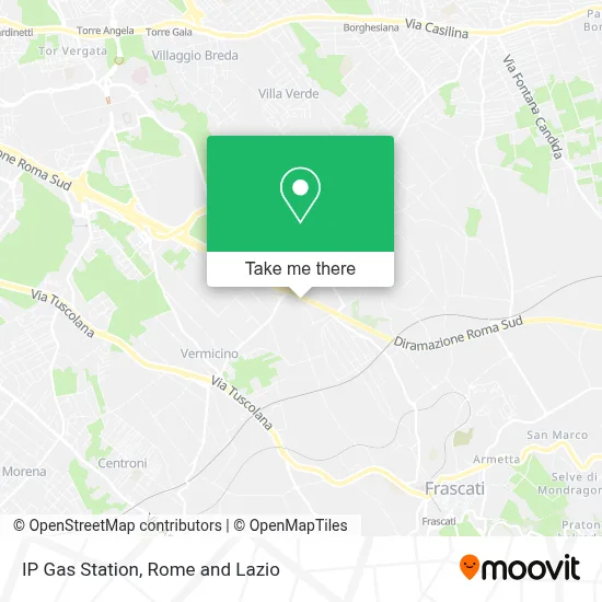 IP Gas Station map