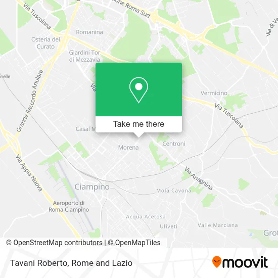 Tavani Roberto map
