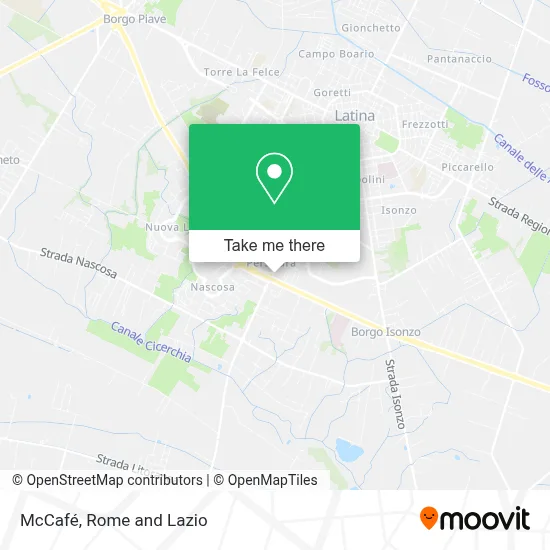McCafé map