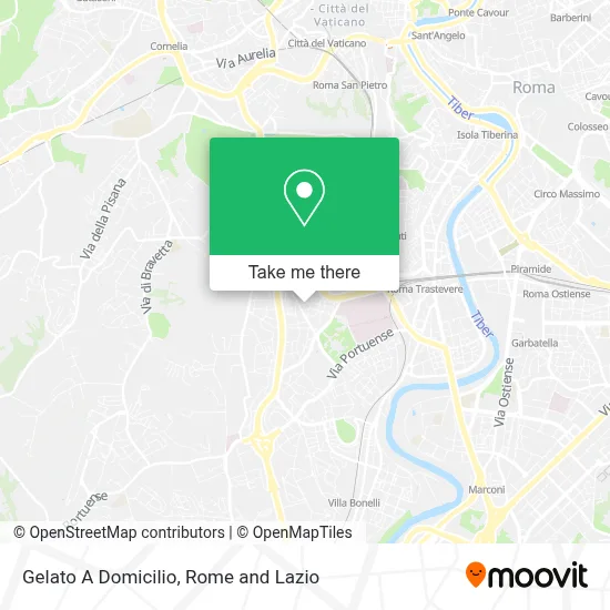 Gelato A Domicilio map