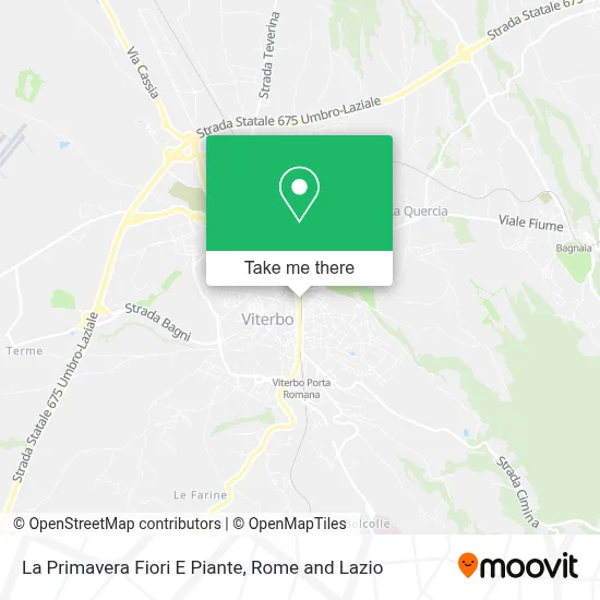 La Primavera Fiori E Piante map