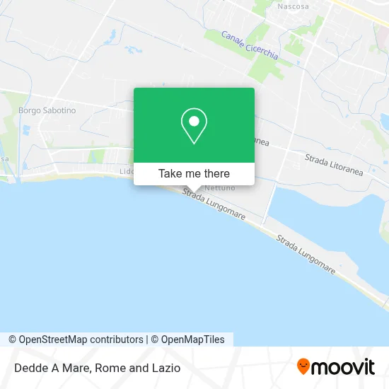 Dedde A Mare map