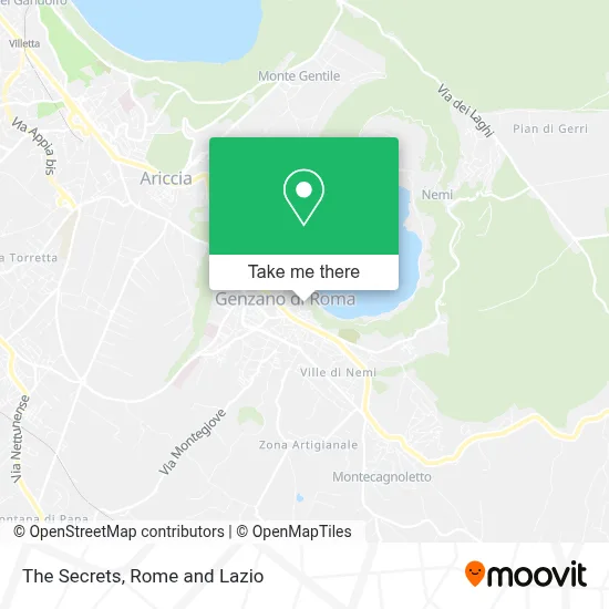 The Secrets map