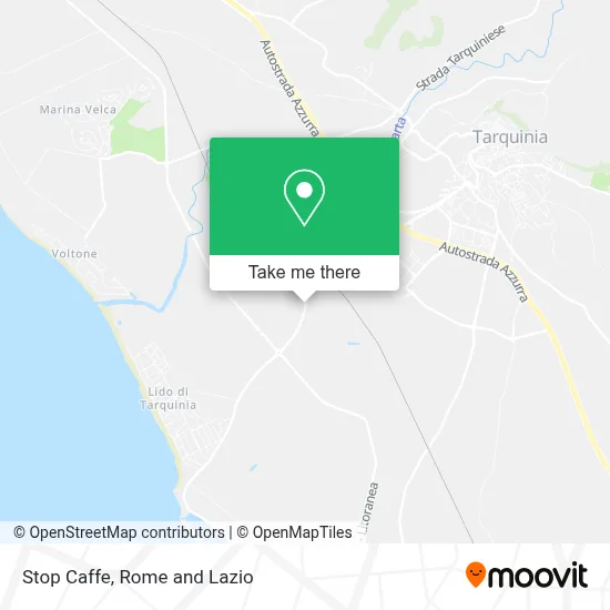 Stop Caffe map