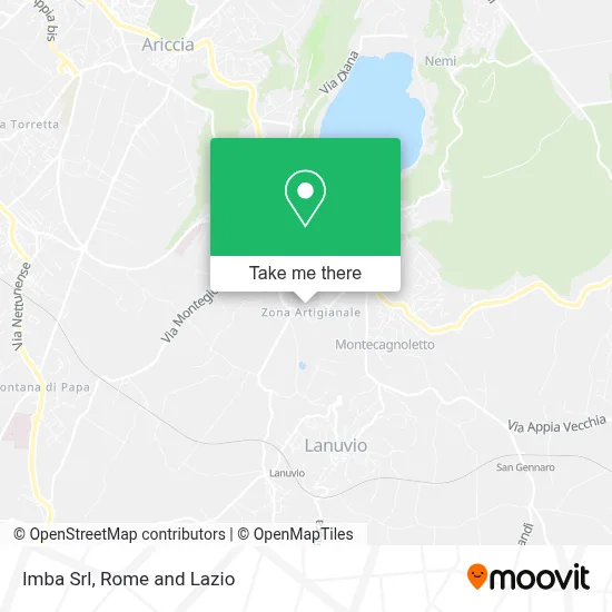 Imba Srl map
