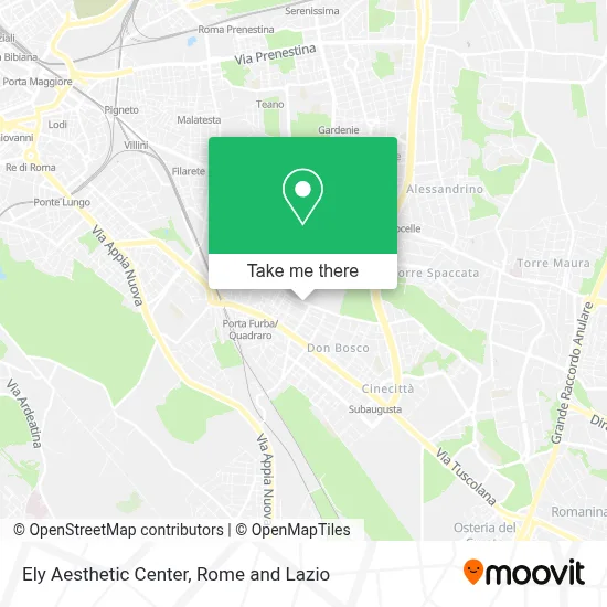 Ely Aesthetic Center map