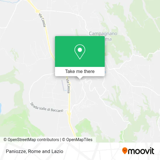 Paniozze map
