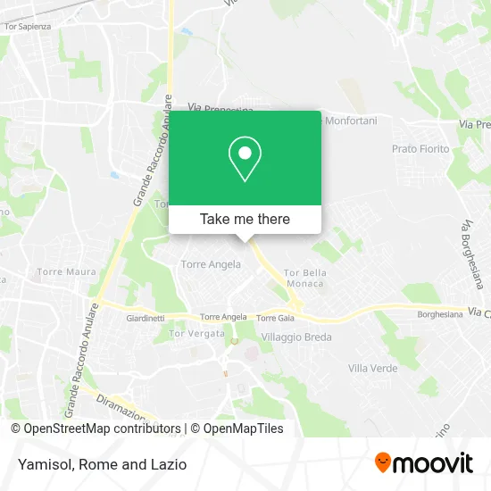 Yamisol map