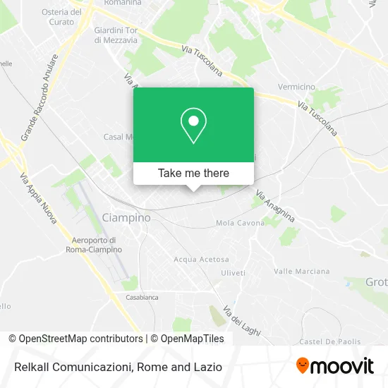 Relkall Comunicazioni map