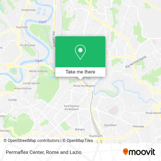 Permaflex Center map
