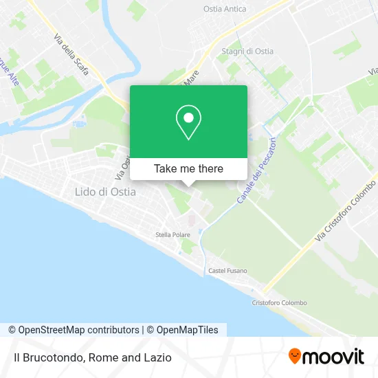 Il Brucotondo map