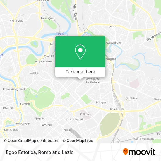 Egoe Estetica map