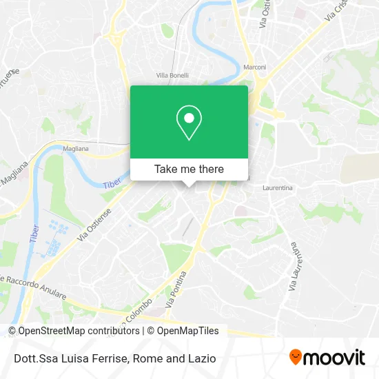 Dott.Ssa Luisa Ferrise map