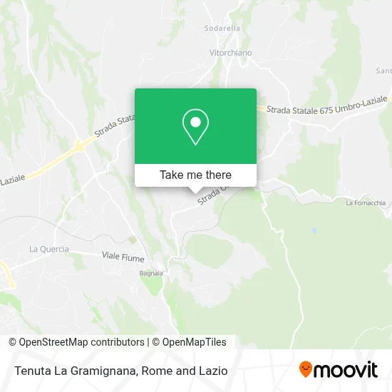 Tenuta La Gramignana map