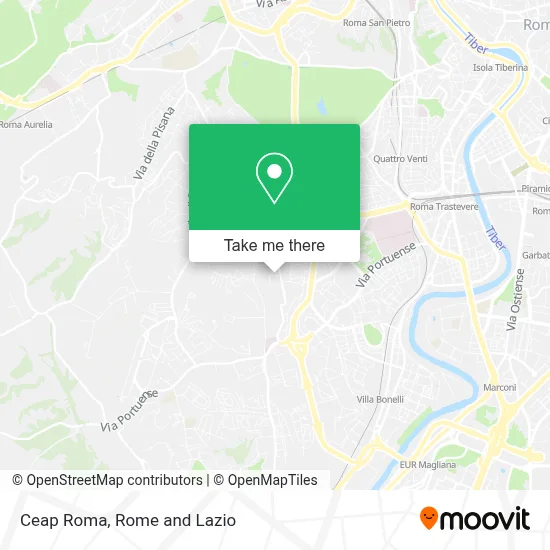 Ceap Roma map