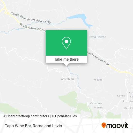 Tapa Wine Bar map