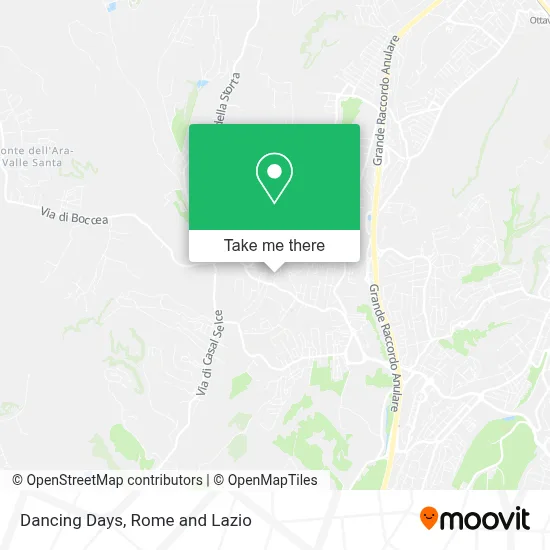 Dancing Days map