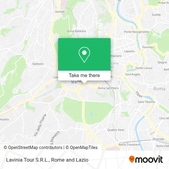 Lavinia Tour S.R.L. map