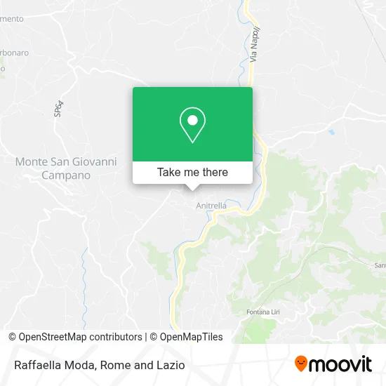 Raffaella Moda map
