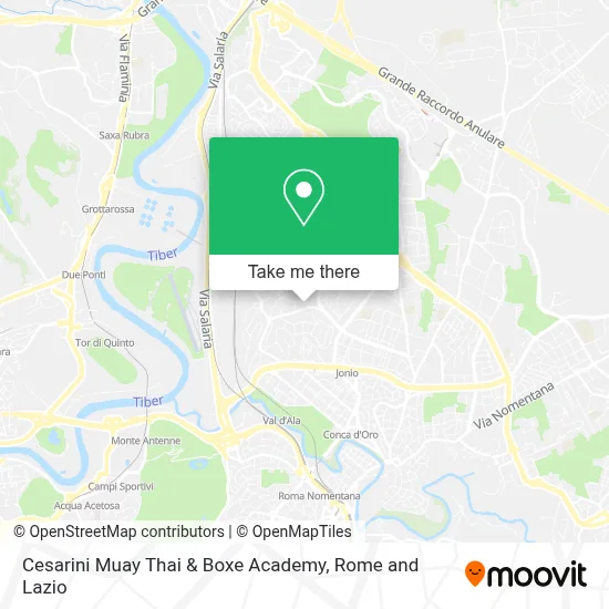 Cesarini Muay Thai & Boxe Academy map