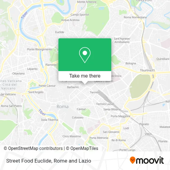 Street Food Euclide map