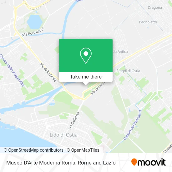 Museo D'Arte Moderna Roma map
