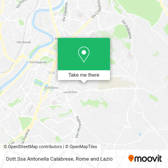 Dott.Ssa Antonella Calabrese map