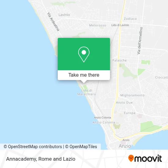 Annacademy map